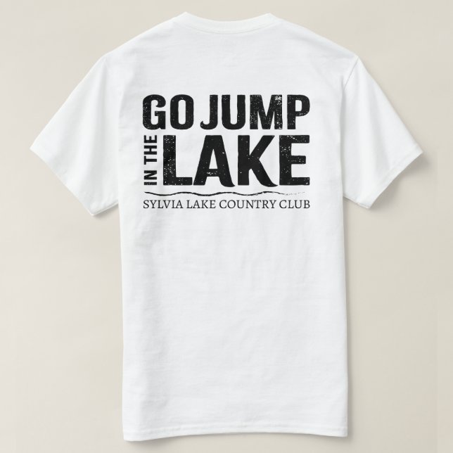 SLCC Go Jump In Basic Unisex T-Shirt (Design Rückseite)