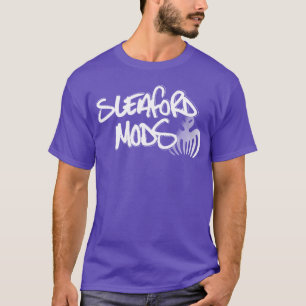 Sleaford Mods bedrucktes Design Shir Familie T-Shirt