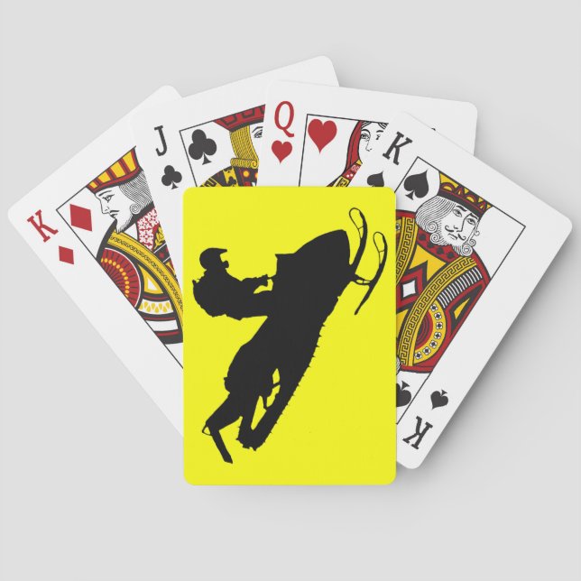 Sled playing Cards Spielkarten (Rückseite)