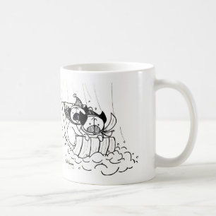 Sledding Möpse Kaffeetasse