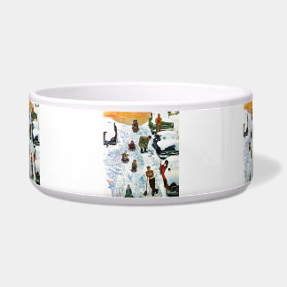 Sledding und graben heraus napf