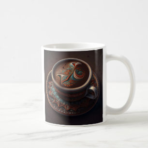 "Sleek Black Minimalistisch Design Alltagskomfort" Kaffeetasse