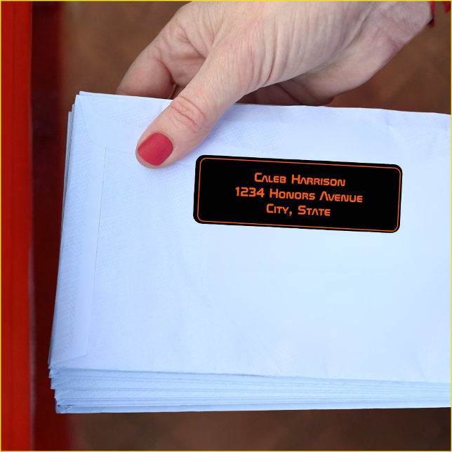 Sleek Black Modern Tech Abschluss (Von Creator hochgeladen)