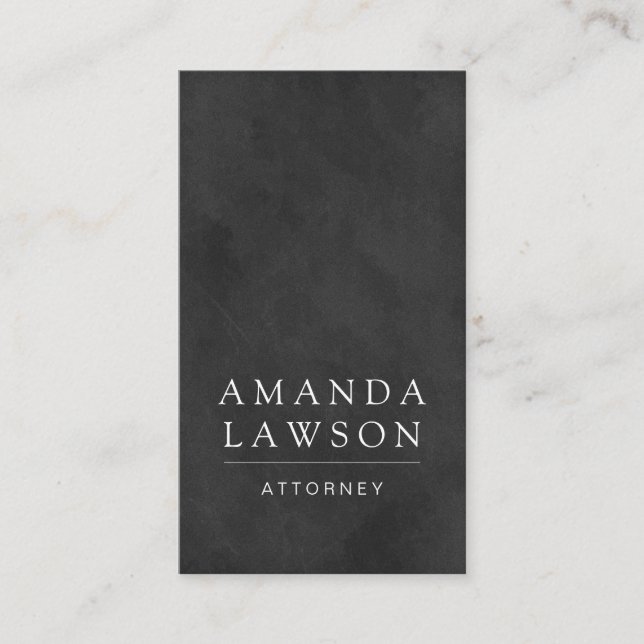 Sleek Chalkboard Texture Termin (Vorderseite)