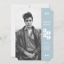 Sleek Grad Abschluss Ankündigung