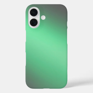 Sleek Green Ombre - iPhone 16 Coque