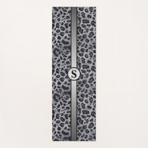 Sleek Leopard Print Yogamatte