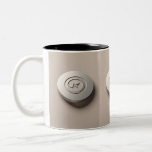 Sleek Modern 3D Logo Design Tasse