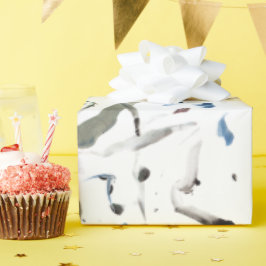 Sleek Modern Abstrakt Giftwrap Geschenkpapier