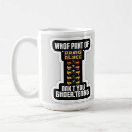 Sleek Modern Drag Race Car Abzeichen Sticker - Sil Kaffeetasse