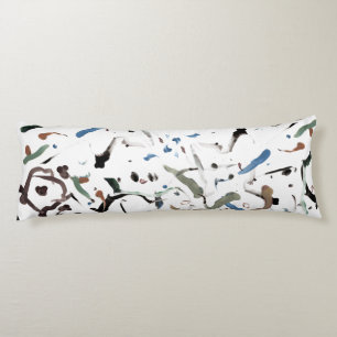 Sleek Modernes Abstraktes Kissen