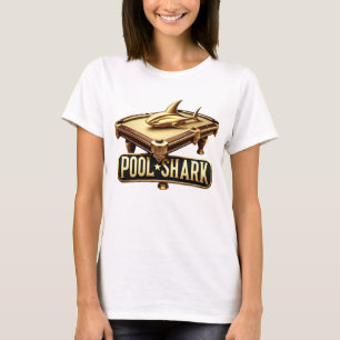 Sleek Pool Shark: Ein meisterhaftes Spiel T-Shirt