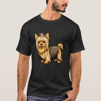 Sleek Silkyerrier Strutting at Dog Show friend T-Shirt
