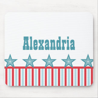 Sleek US Flagge Mousepad