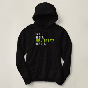 Sleep-Analyse Datenwiederholung, Datenanalyst, Fin Hoodie