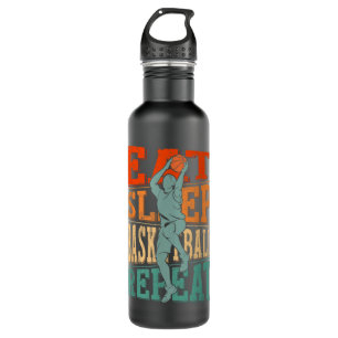 Sleep Basketball wiederholen Edelstahlflasche