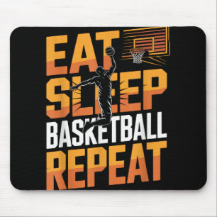 Sleep Basketball wiederholen, Spieler, Jungen, Mäd Mousepad