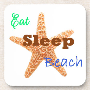 Sleep Beach essen - Untersetzer
