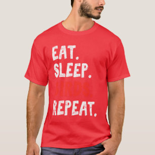 Sleep Birds wiederholen Bird Lover Bird Watching B T-Shirt