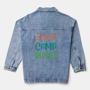 Sleep Camp Wiederholung essen - Das ultimative Cam Jeansjacke