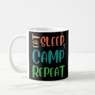 Sleep Camp Wiederholung essen - Das ultimative Cam Kaffeetasse