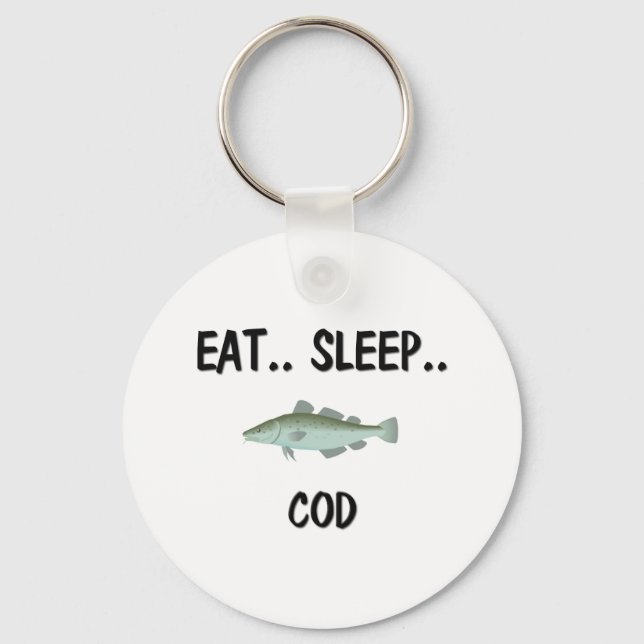 Sleep COD essen Schlüsselanhänger (Vorderseite)