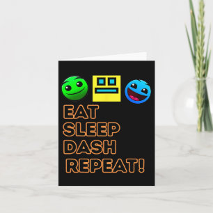 Sleep Dash Wiederholen Videospiel Geometrie Videos Karte