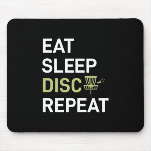 Sleep Disk Golf wiederholen Mousepad