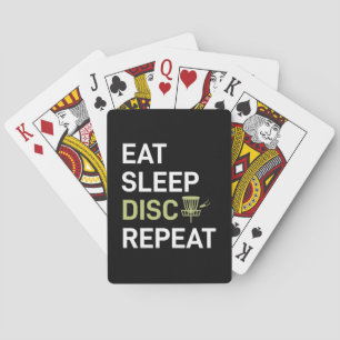 Sleep Disk Golf wiederholen Spielkarten