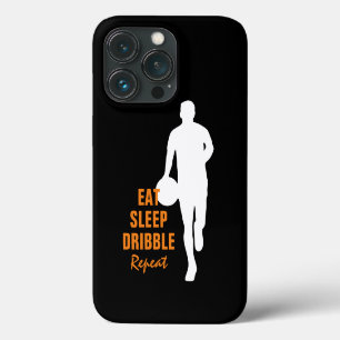 Sleep Dribble Eat Basketball Silhouette wiederhole Case-Mate iPhone Hülle