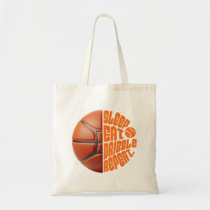 Sleep Eat Dribble Repeat – Basketballliebhaber Tragetasche