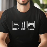 Sleep Ess und Game Funny Gamer