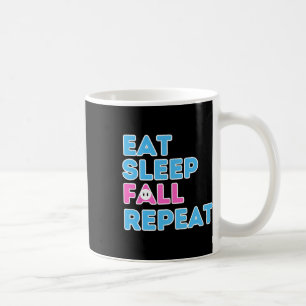 Sleep Fall Wiederholen Videospiel-Typ Video Gamer Kaffeetasse