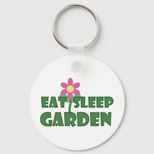 Sleep Garden essen Schlüsselanhänger