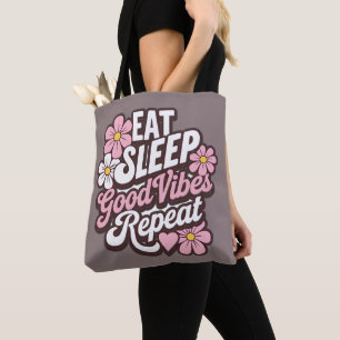 Sleep Good Vibes wiederholen Tasche