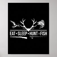 Sleep Hunt Fish Funny Junting Grafik
