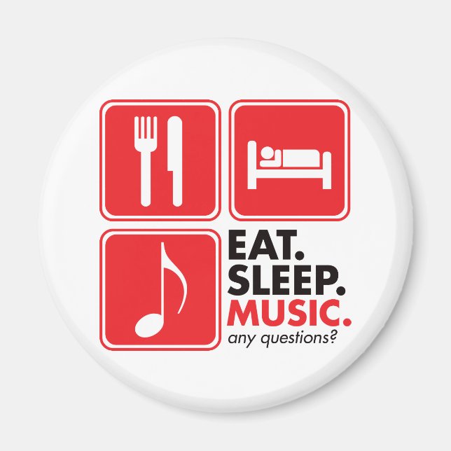 Sleep Music - Red Magnet (Vorne)