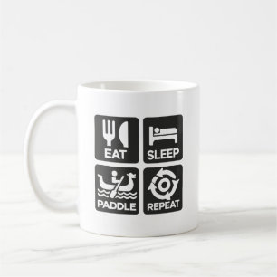 Sleep Paddle Repeat - Dragon Boat Racing Kaffeetasse