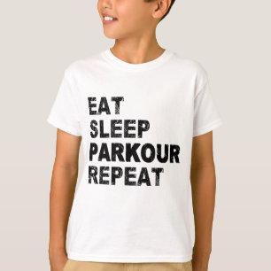 Sleep Parkour wiederholen T-Shirt