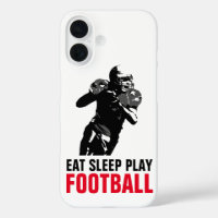 Sleep Play Black & White Football Pop Art