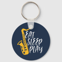 Sleep Play Cool Saxophone Player Jazz Musik