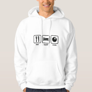 Sleep Pool essen Hoodie