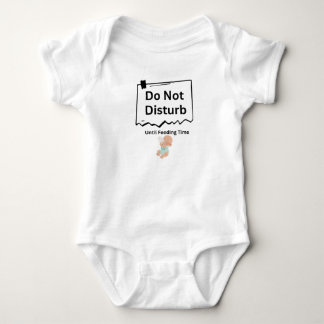 Sleep Priority Tee: The "Do Not Disturb"Baby Shirt