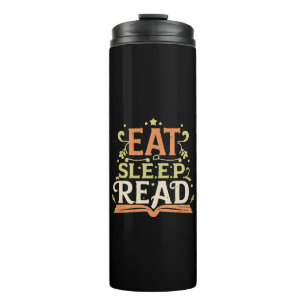 Sleep Read, Funny Reading Thermosbecher