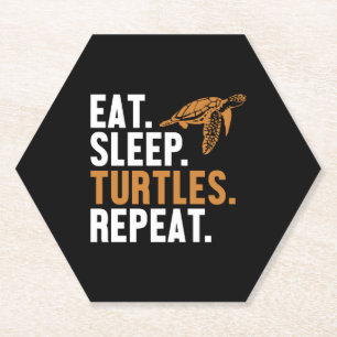 Sleep Schildkröten wiederholen Tortoise Painted Lo Untersetzer