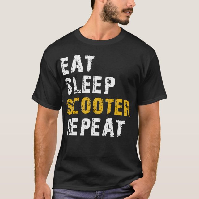 Sleep Scooter T-Shirt (Vorderseite)