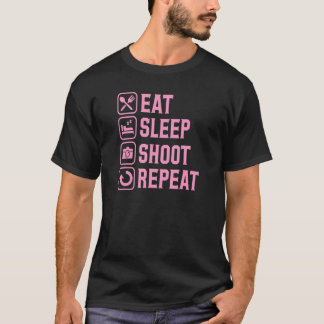 Sleep Shoot Wiederholung Fotograf Leben 1 T-Shirt