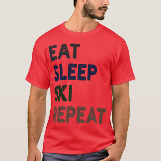 Sleep Ski Wiederholung 1 T-Shirt