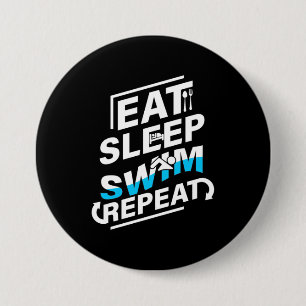 Sleep Swim essen Button