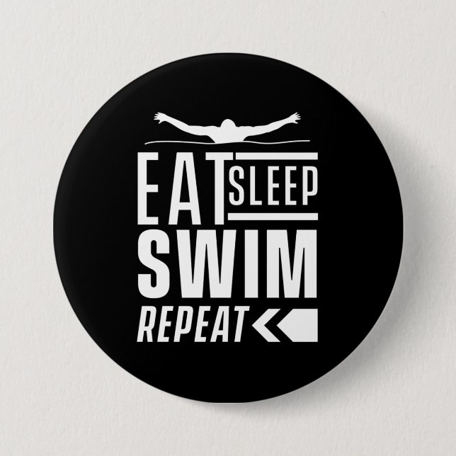 Sleep Swim wiederholen Button (Vorderseite)